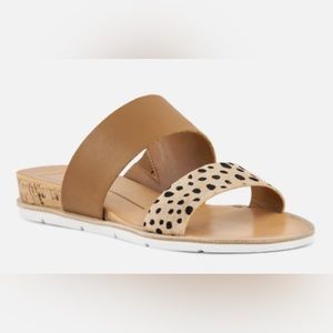 Dolce Vita Vala Duo Tone Slip On Sandal size 12